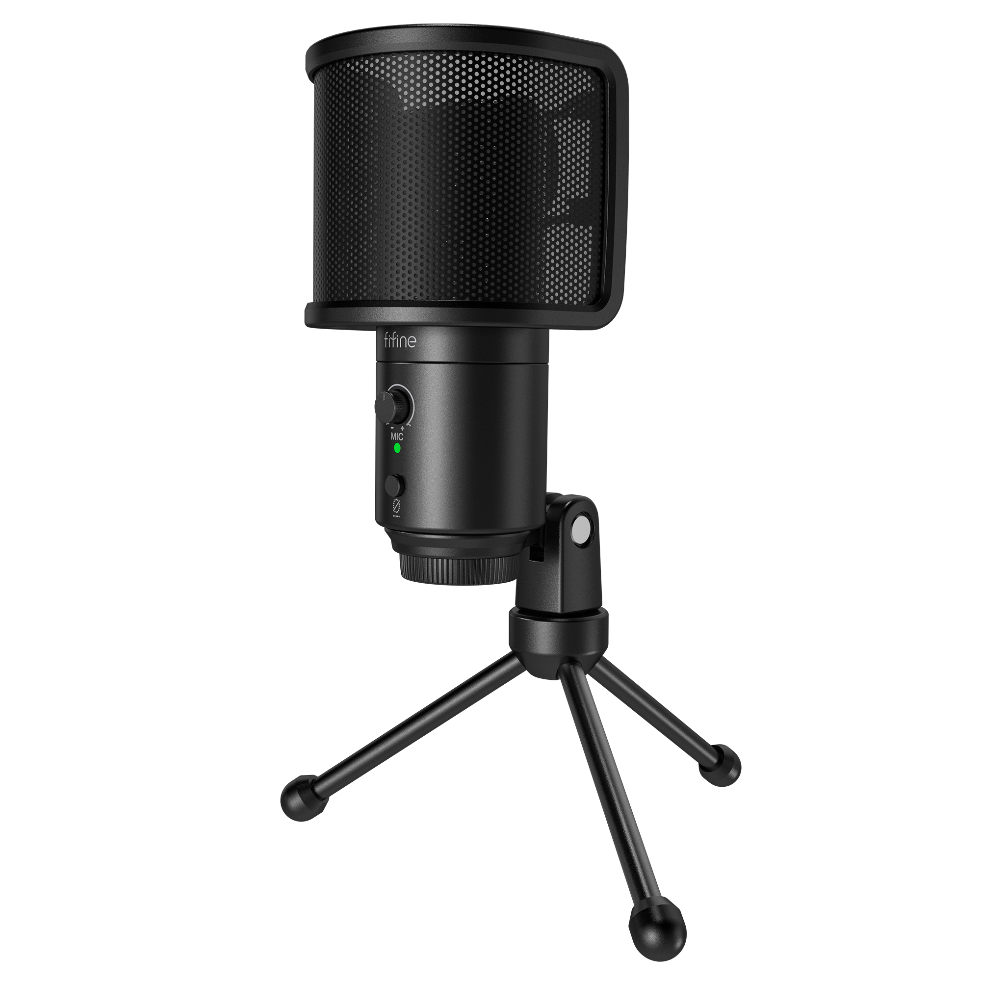 FIFINE K683A USB Condenser Microphone with A Pop Filter – FIFINE FIFINE K683A USB Condenser Microphone with A Pop Filter – FIFINE
