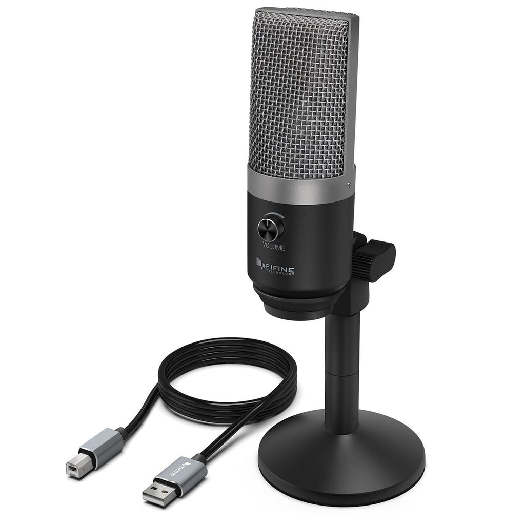 Микрофон Fifine K688, черный цена