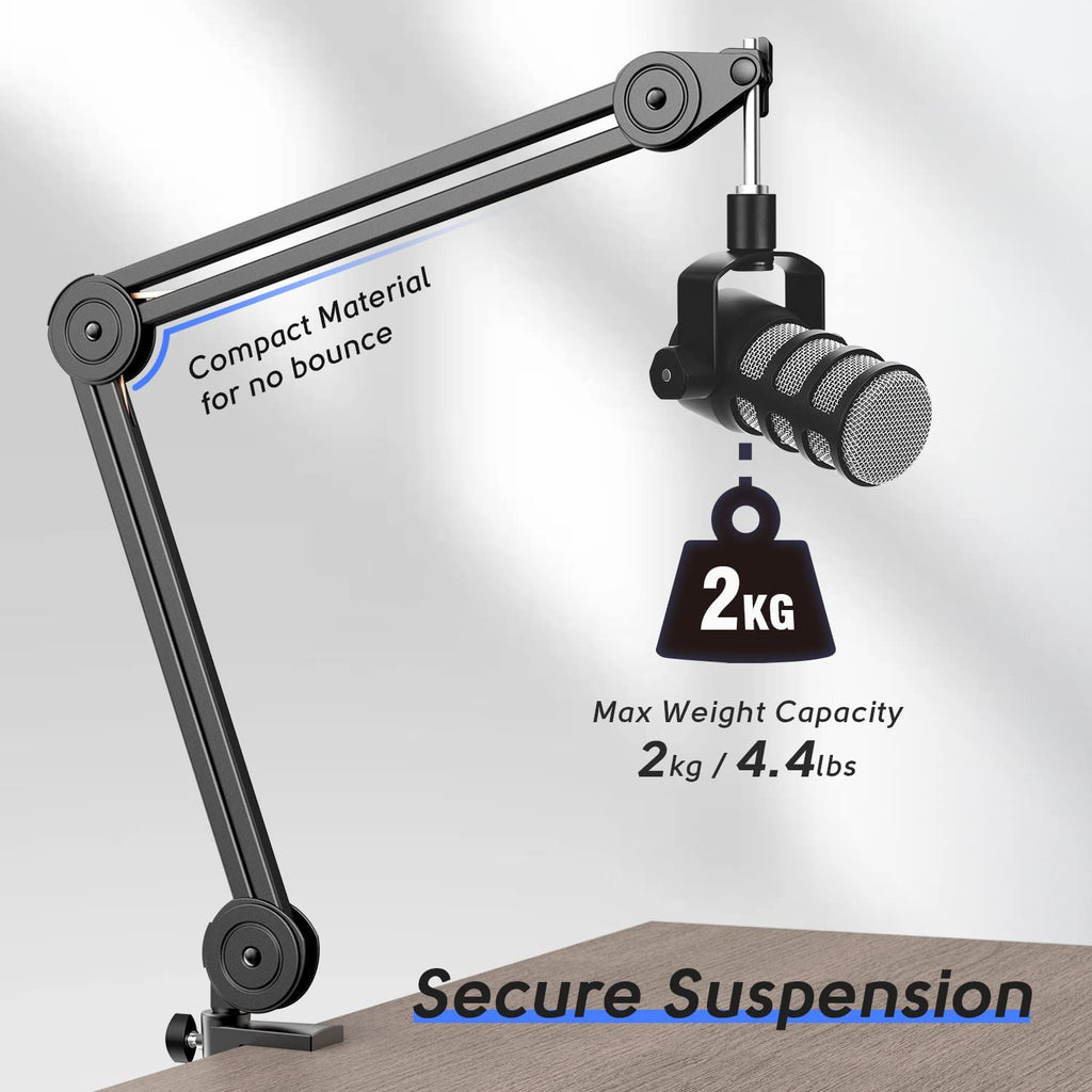 FIFINE BM63 Boom Arm Stand with 15.5