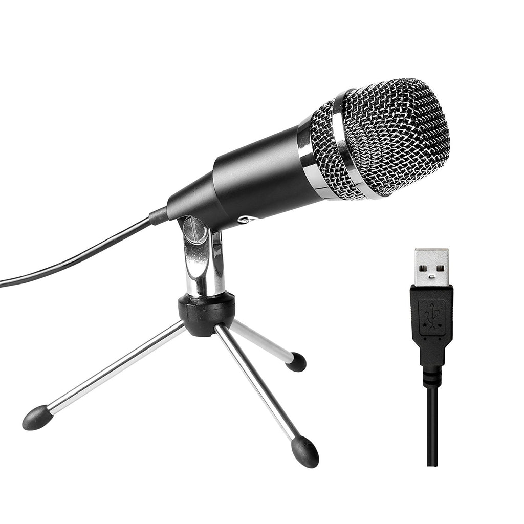 FIFINE K668 USB Microphone Plug & Play with Windows/Mac for Video