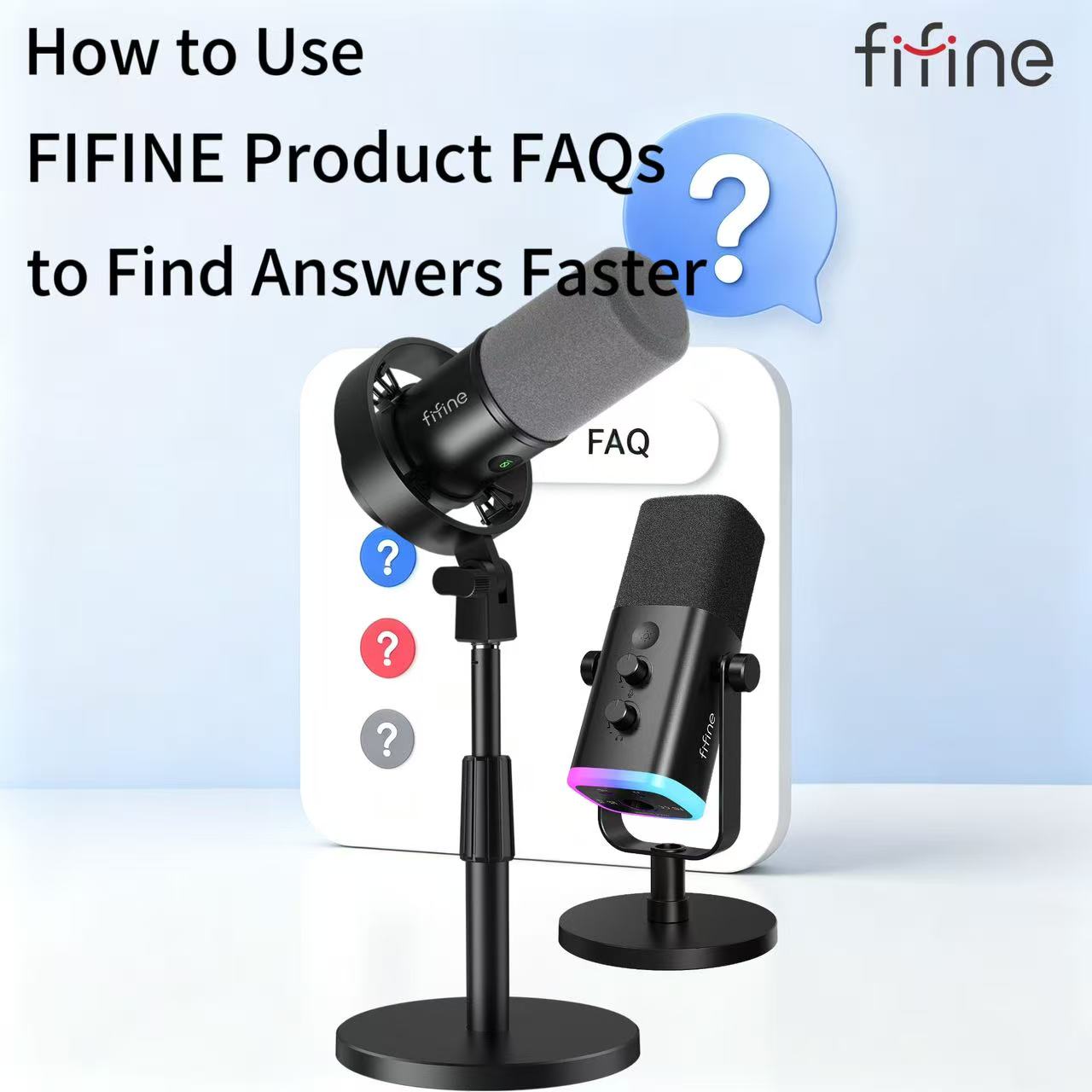 fifine product faqs