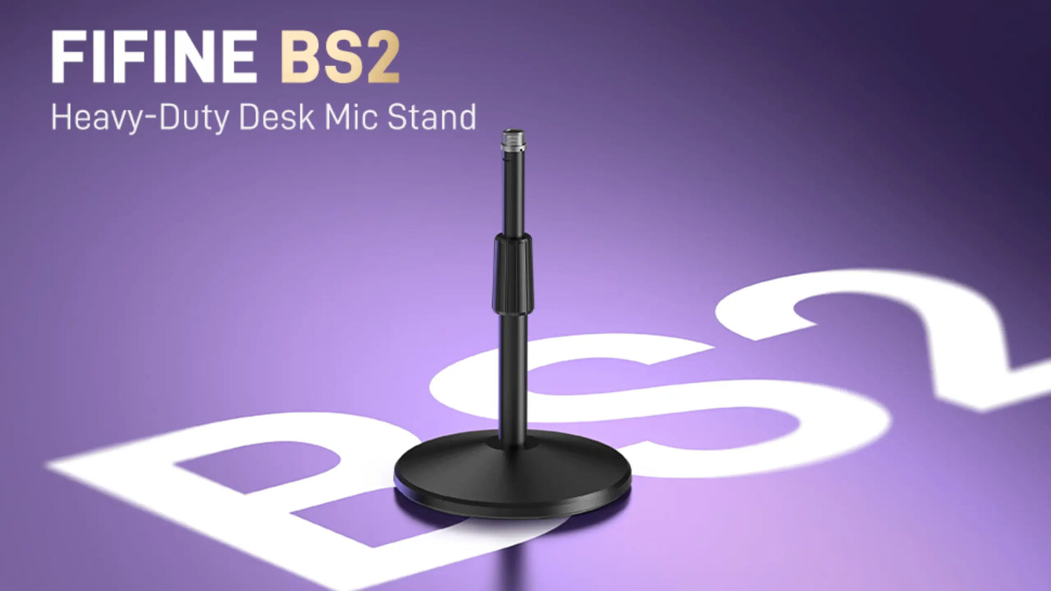 FIFINE BS2 desk mic stand