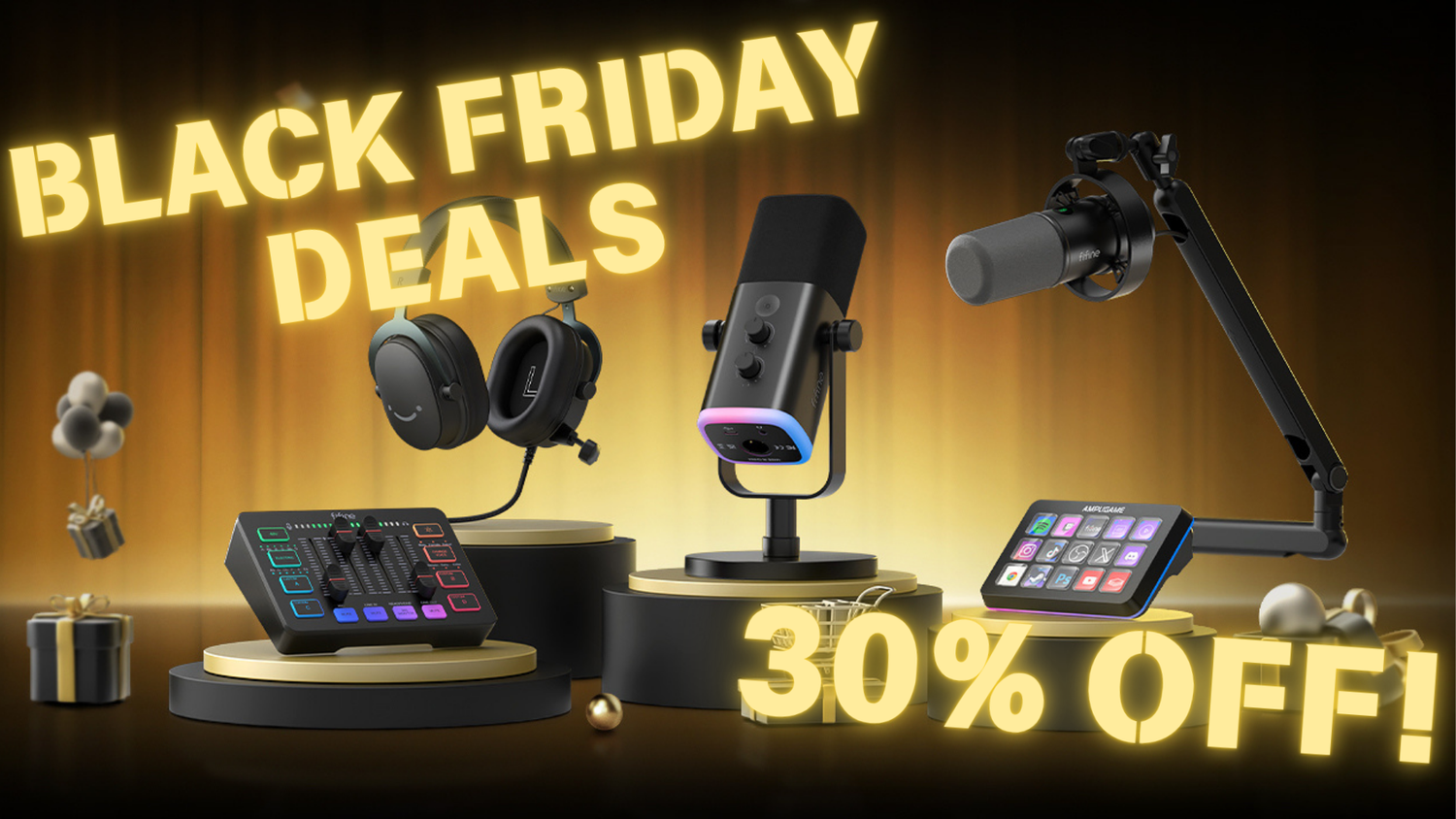 FIFINE Black Friday 2025: Save Up To 41% on Premium Audio