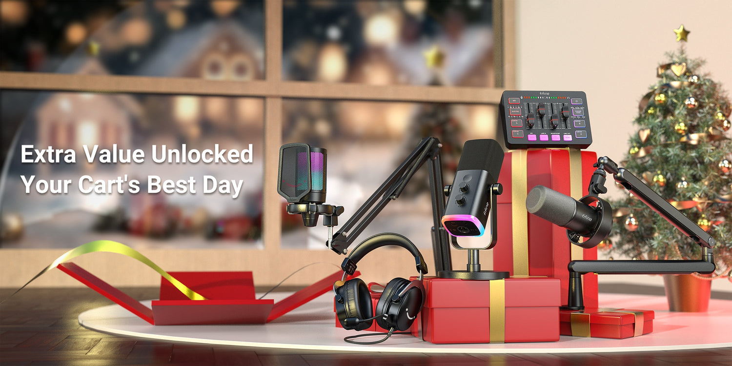 [FIFINE Giveaways & Christmas Deals] Elevate Your Holiday Season with Top Notch Sound