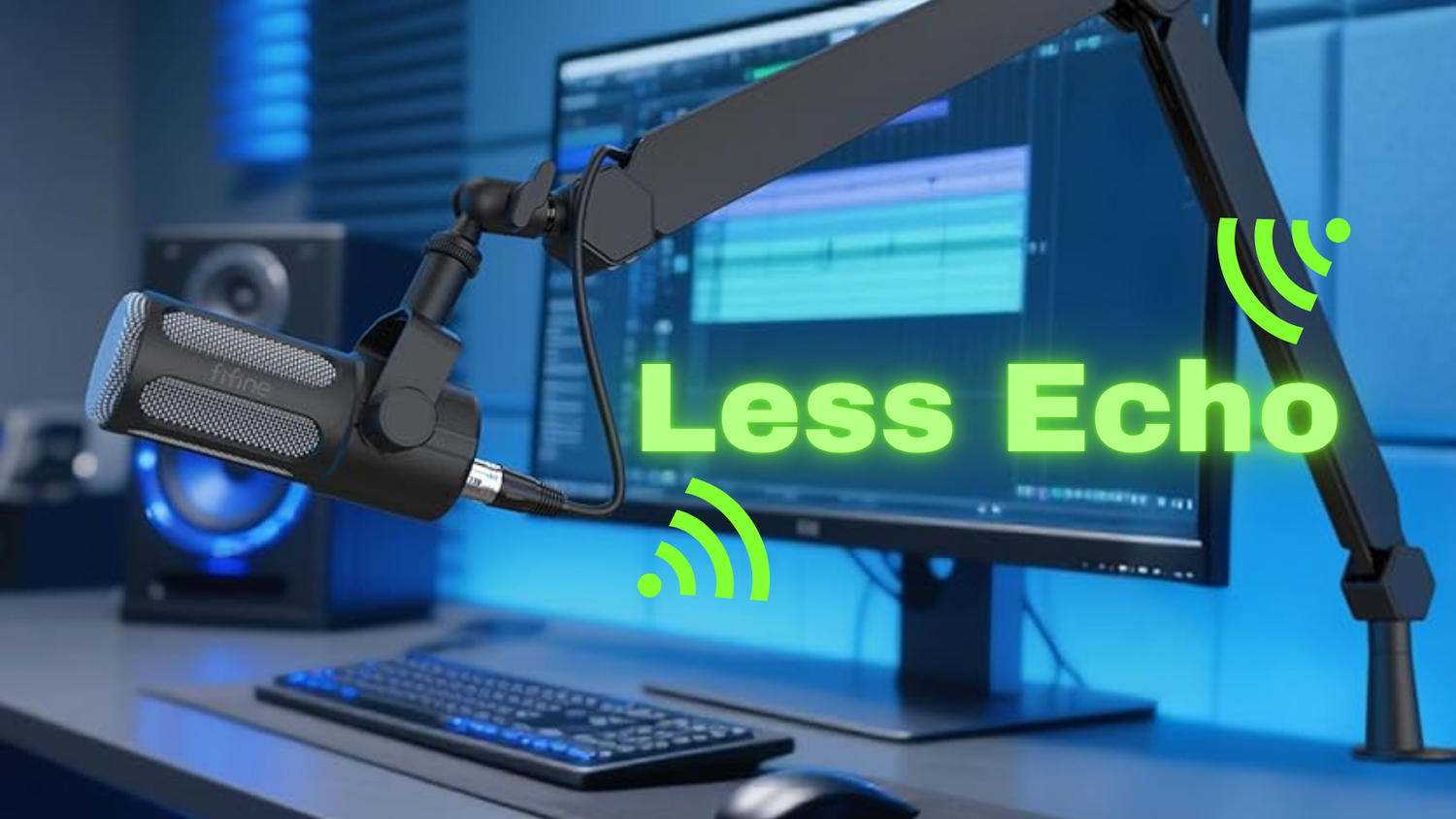 How to Fix Echo in Your Recordings: A FIFINE Guide