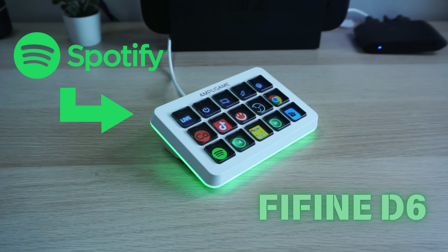 How to Set Up Spotify on FIFINE D6 Stream Controller