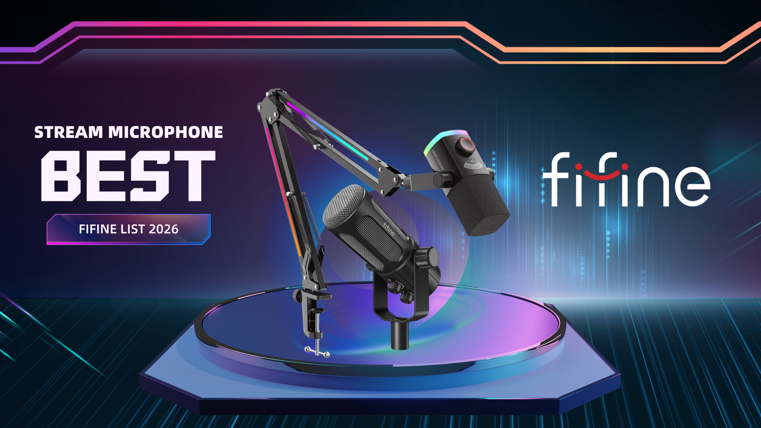 The BEST! Top 5 Streaming Microphones [FIFINE List 2026]