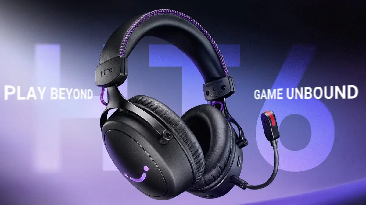 fifine HT6 wireless gaming headset
