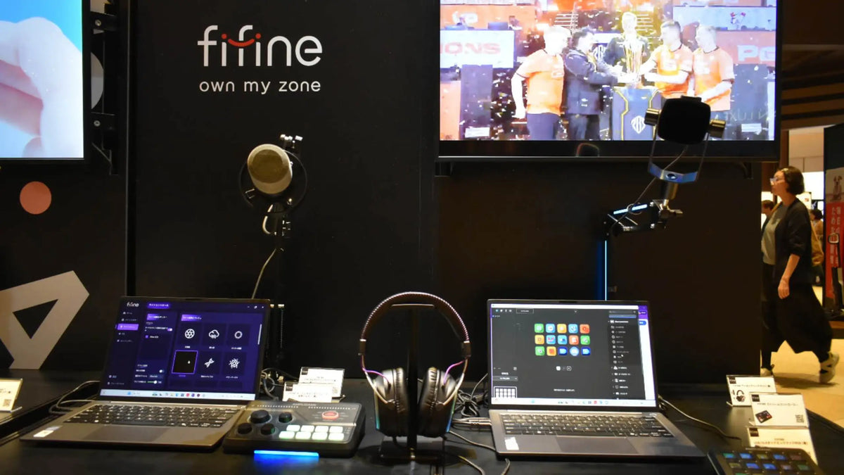 fifine at Amazon's International High-Tech Festival