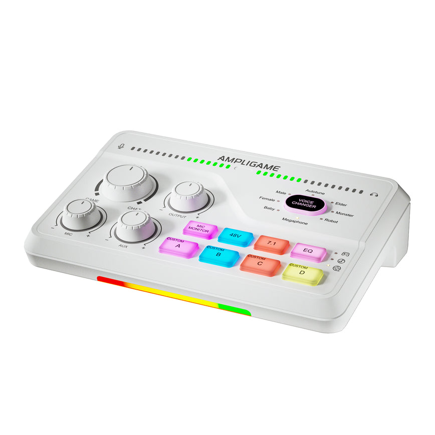 FIFINE AmpliGame SC8 USB Gaming Audio Mixer