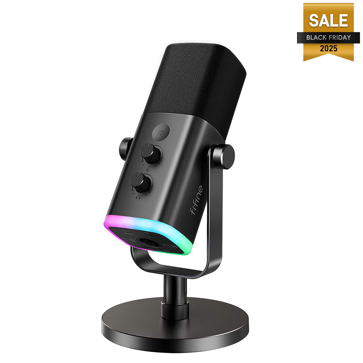 FIFINE AmpliGame AM8 USB/XLR Dynamic Microphone