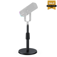 FIFINE BS1 Desktop Microphone Stand with Telescope Tube