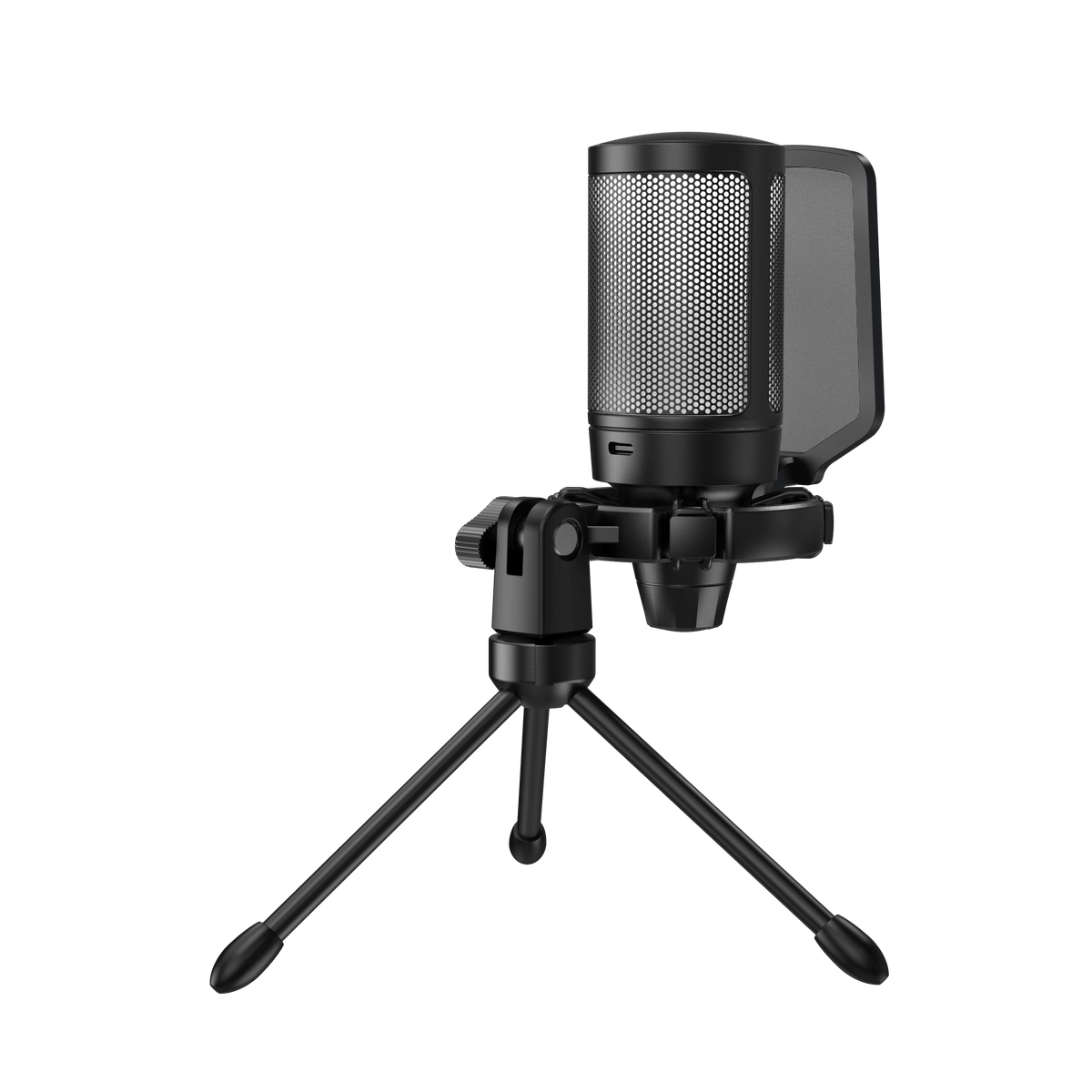 FIFINE AmpliGame A6V USB Condenser Microphone with RGB – FIFINE Official
