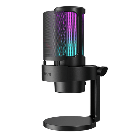 FIFINE AmpliGame A8 USB Condenser Microphone with RGB – FIFINE