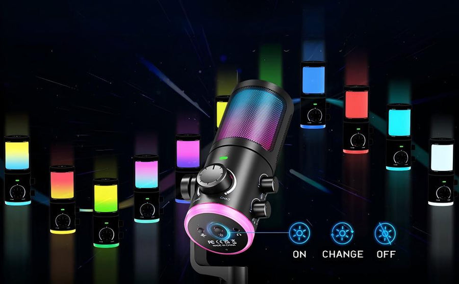 Fifine AM6 Çift Bölgeli RGB