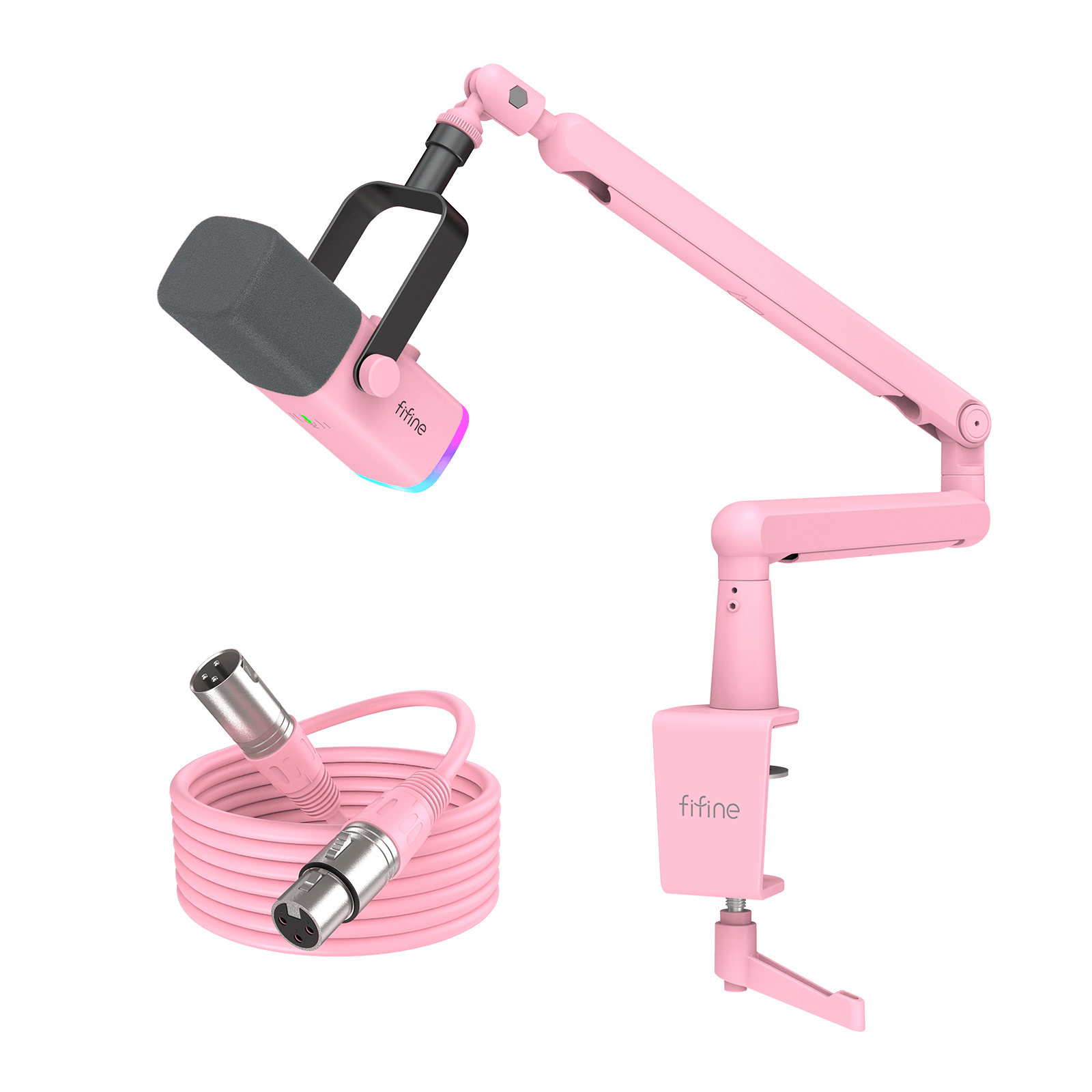 FIFINE Streaming & Gaming Standard Bundle Kit: AM8 Microphone +
