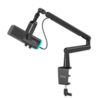 FIFINE Streaming Bundle: AM8 Microphone + BM88 Boom Arm