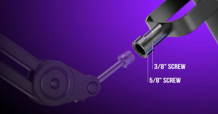 Fifine AM8 Masaüstü Standı ve Adaptör