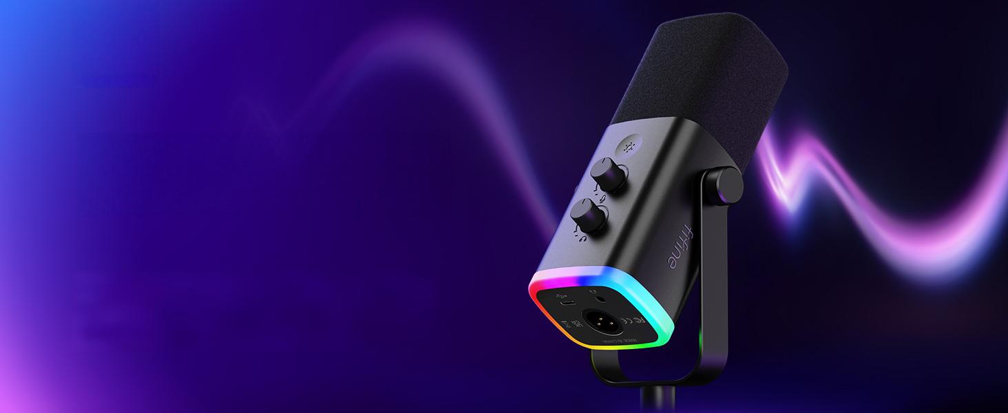Fifine Ampligame AM8 Masaüstü Yayıncı Mikrofonu