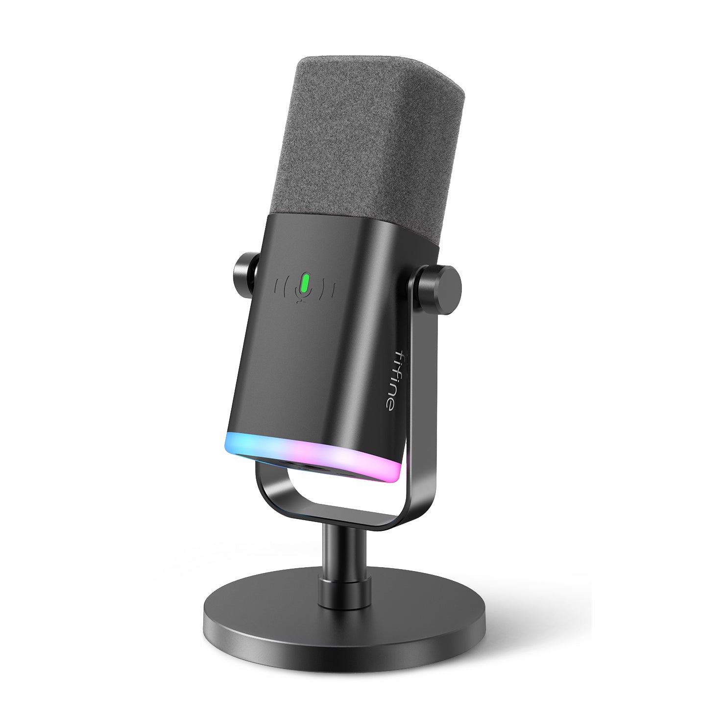 FIFINE AM8 XLR/USB Gaming Microphone (Gray Pop Filter) – FIFINE