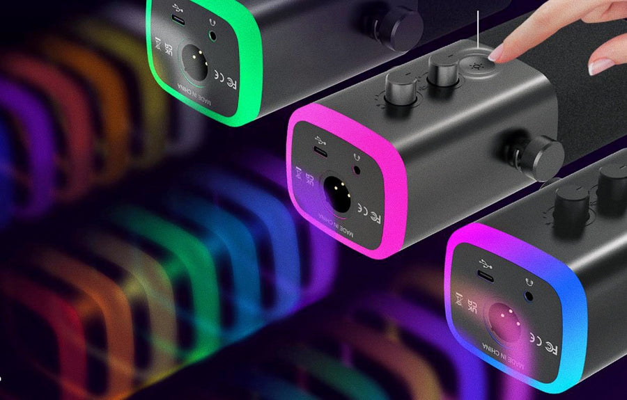 Fifine AM8 Dokunmatik RGB Kontrolü