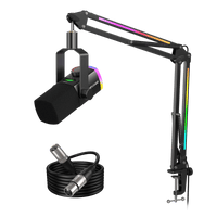 FIFINE Streaming Bundle: AM8PROT Microphone Kit + XLR Cable