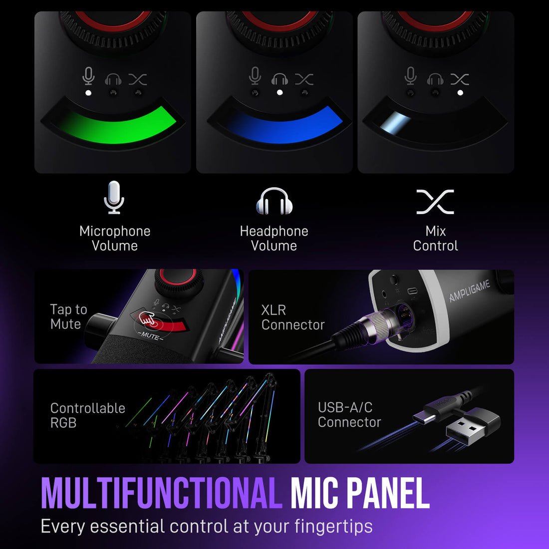FIFINE Streaming Bundle: AM8PROT Microphone Kit + XLR Cable – FIFINE ...