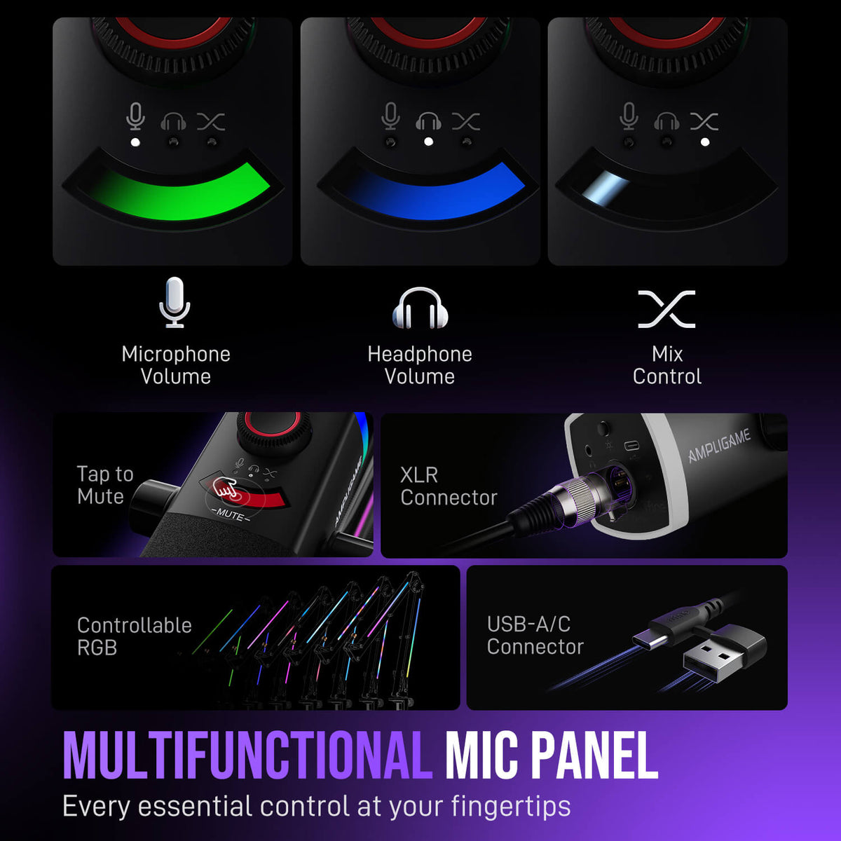 FIFINE Streaming Bundle: AM8PROT Microphone Kit + XLR Cable – FIFINE ...