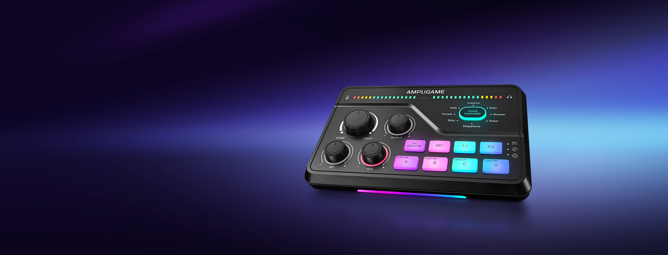 Fifine Ampligame SC8 Ses Mikseri Banner