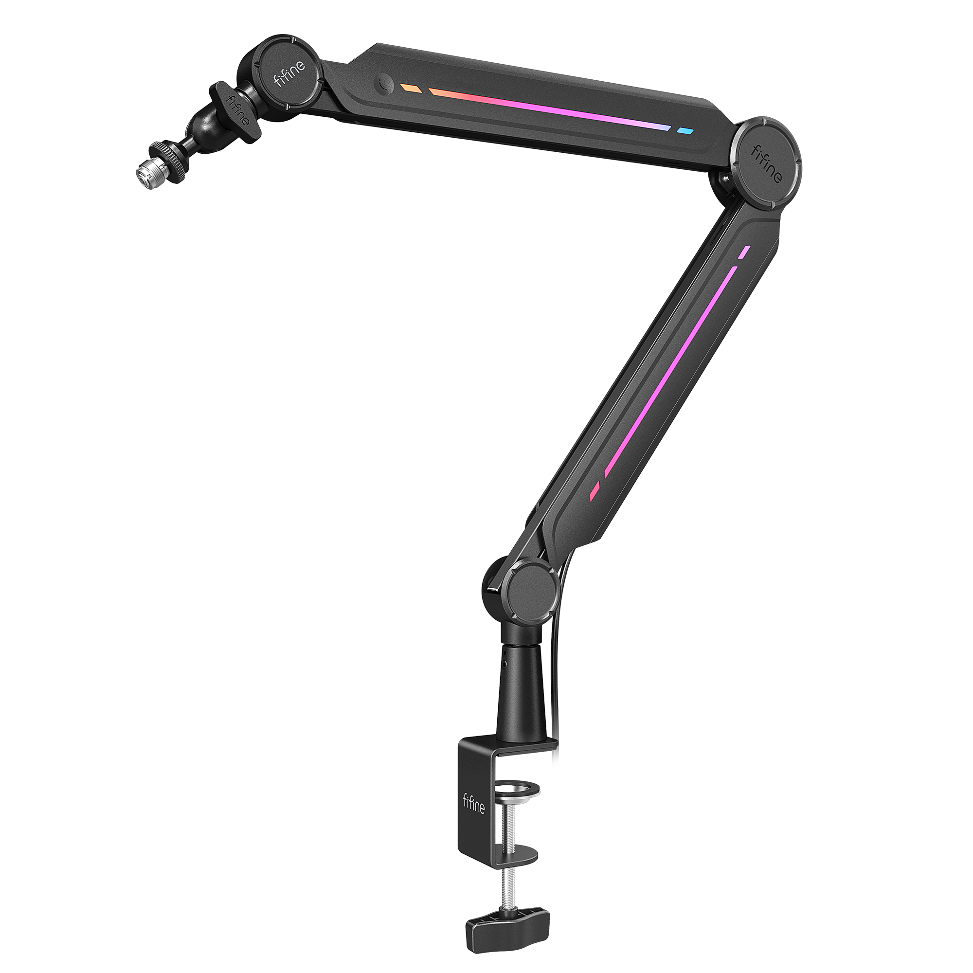 FIFINE BM66PRO RGBメタルマイクブームアームスタンド – FIFINE Official