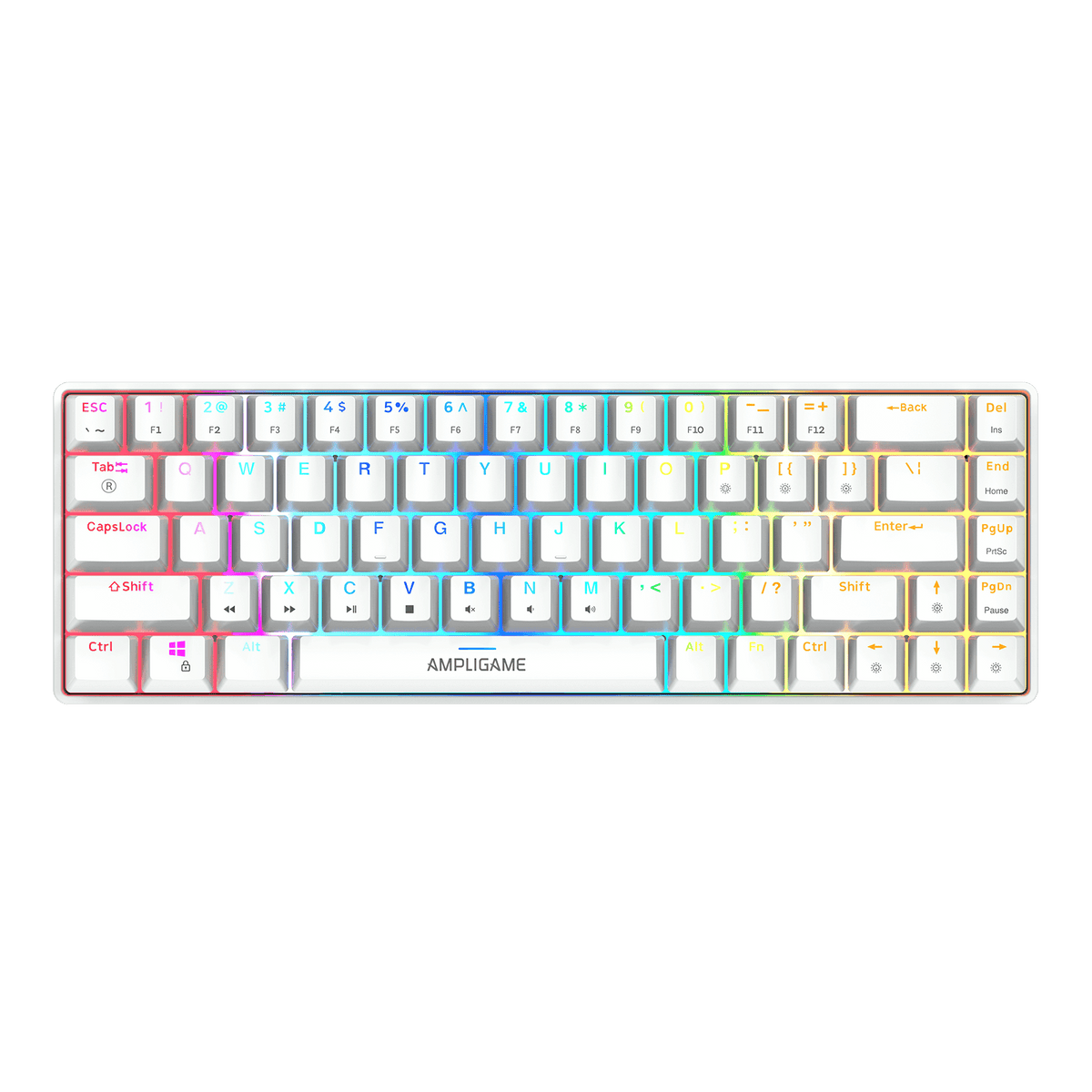 FIFINE AmpliGame GK1 Red Axis Wired Keyboard – FIFINE Official