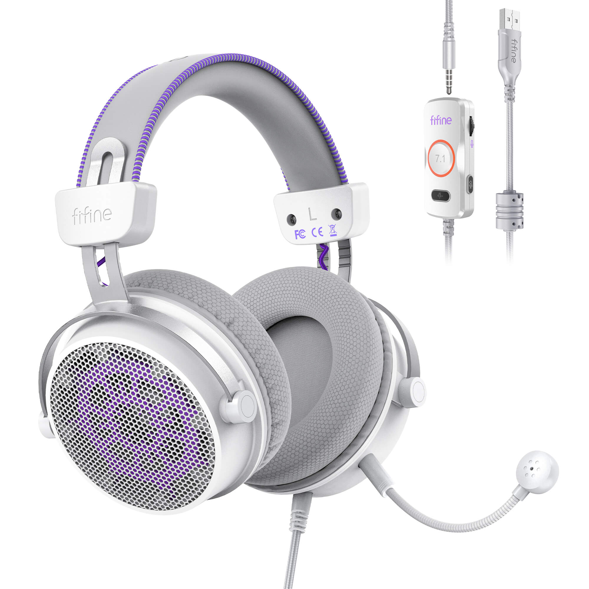 FIFINE Ampligame H18V Lite Wired Open-back Gaming Headset – FIFINE