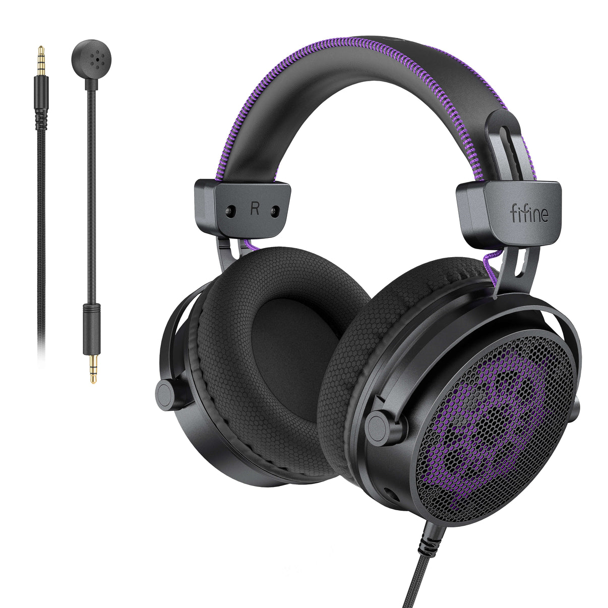 ###FIFINE HD18 LITE headset in black