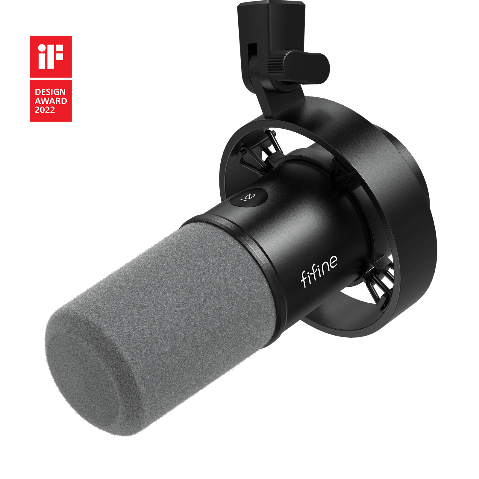 ###FIFINE K688 podcast microphone in black