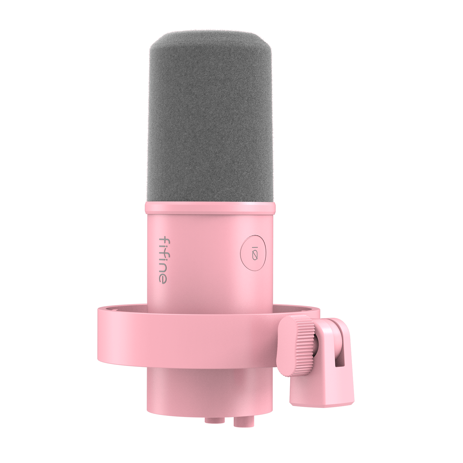 ###FIFINE K688 podcast microphone in pink