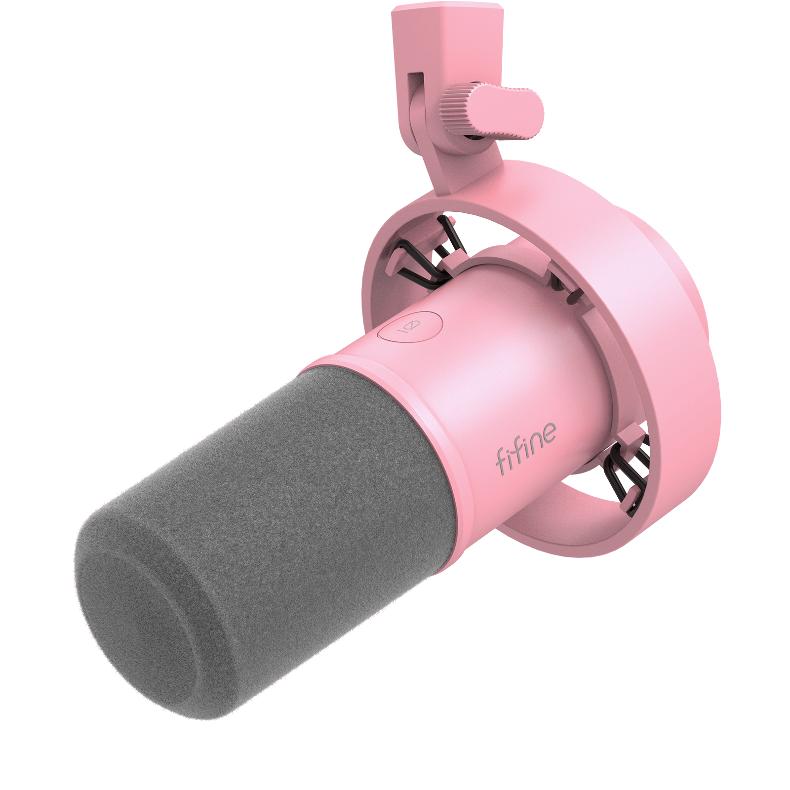 ###FIFINE K688 podcast microphone in pink