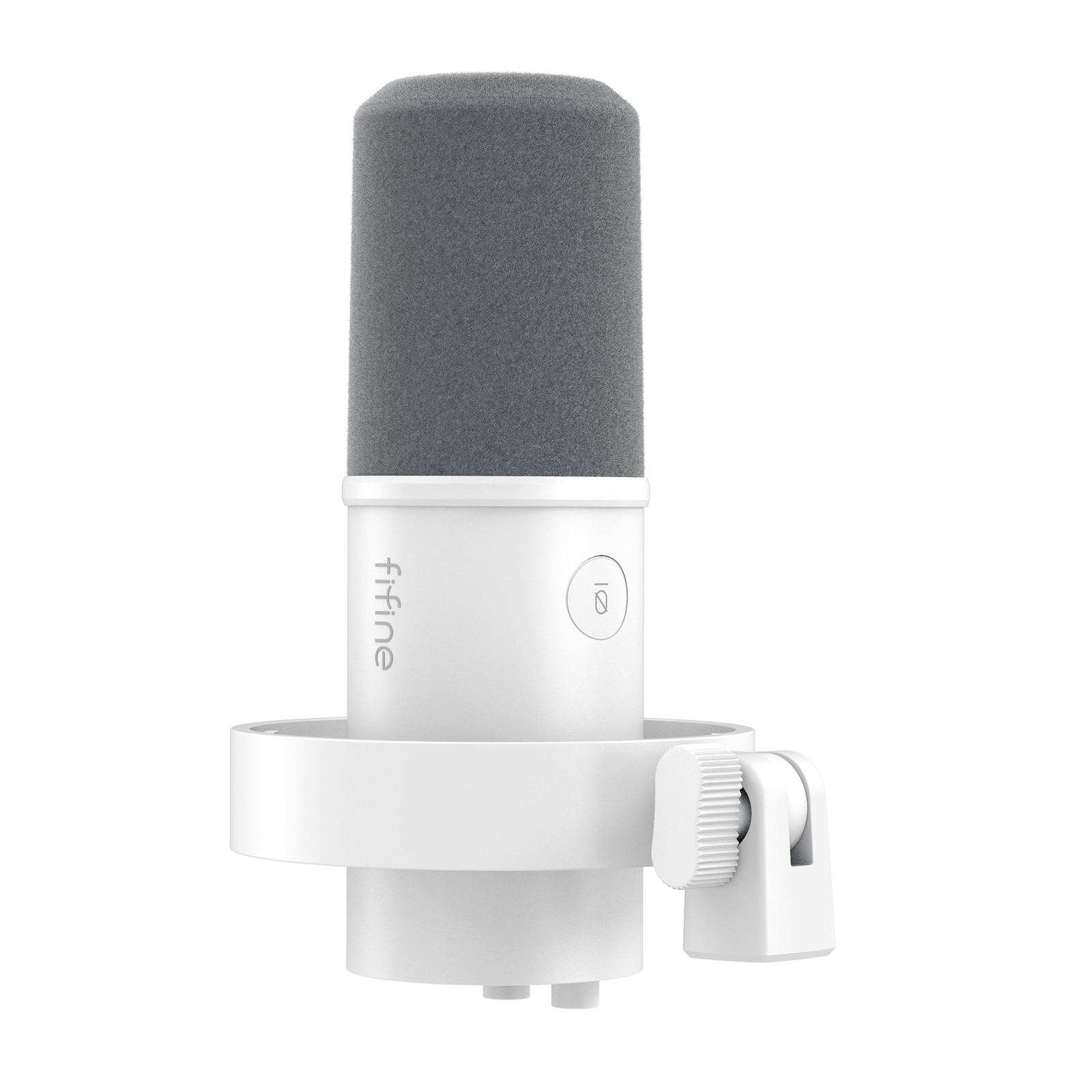 ###FIFINE K688 podcast microphone in white