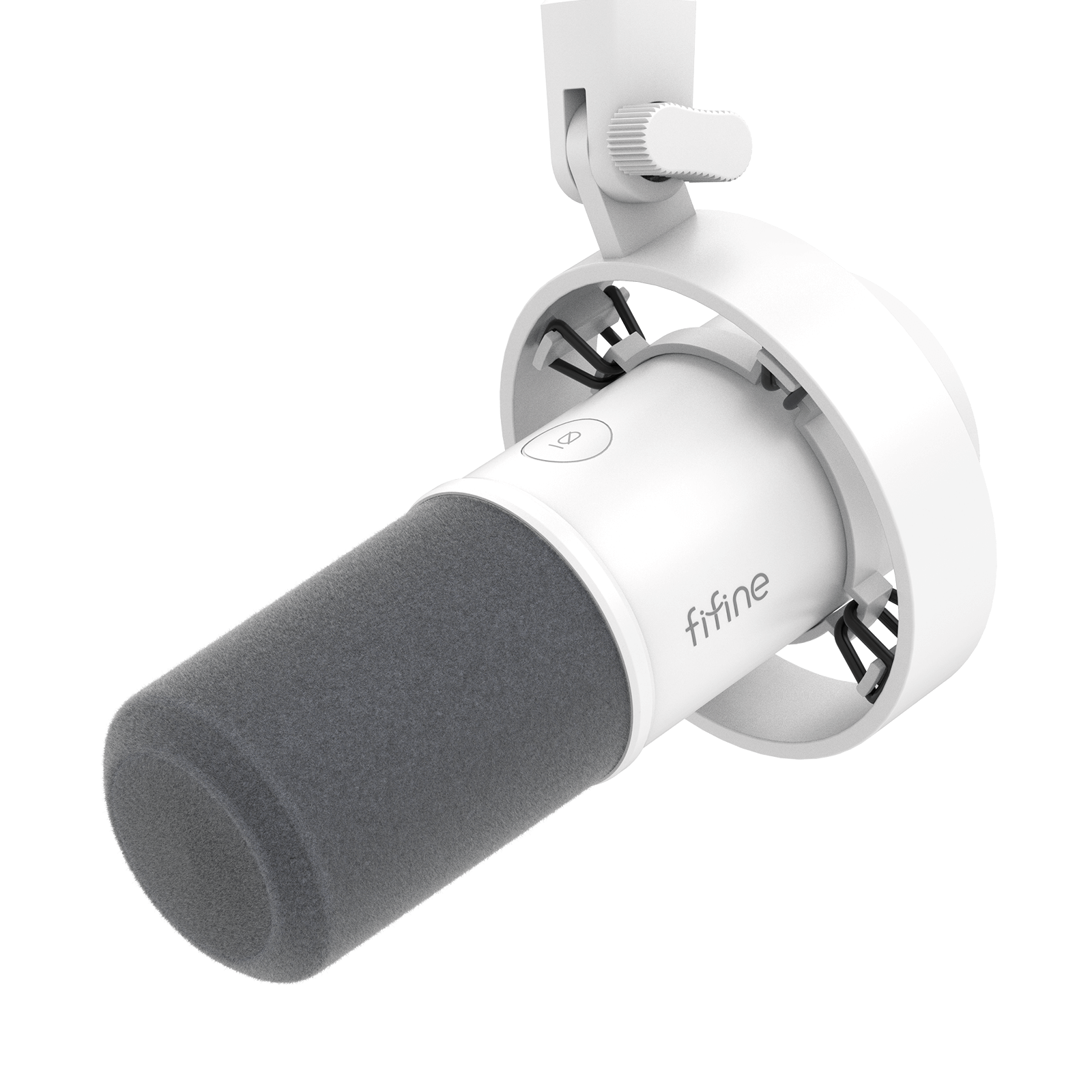 ###FIFINE K688 podcast microphone in white