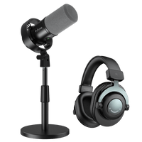FIFINE Podcasting & Recording Standard Bundle Kit: K688 Microphone + BS1 Desktop Mic Stand