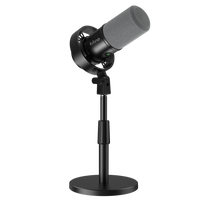 FIFINE Podcasting & Recording Standard Bundle Kit: K688 Microphone + BS1 Desktop Mic Stand
