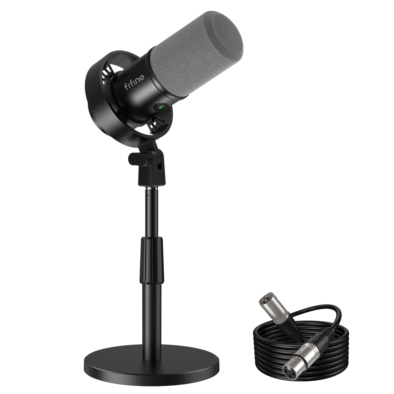 FIFINE Podcasting & Recording Standard Bundle Kit: K688 Microphone