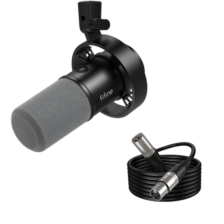 【新品・未使用】ffine K688 マイク XLR USB接続 FIFINE K688 Dynamic Microphone with XLR Cable Bundle – FIFINE Official