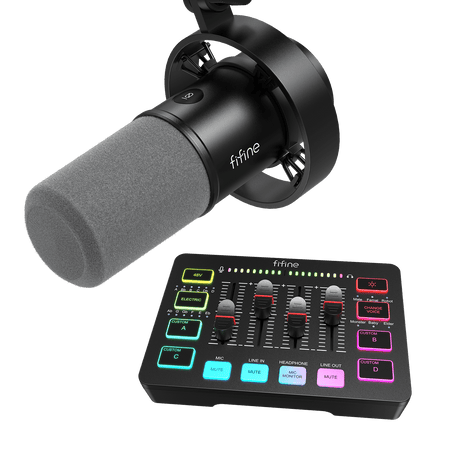 FIFINE K688マイク＋BM88アームセット USB/XLR対応 FIFINE Podcasting & Streaming Standard Bundle Kit: K688 Microphone
