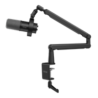 FIFINE Streaming Bundle: K688 XLR/USB Dynamic Microphone + BM88 Boom Arm Stand