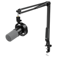 ###FIFINE K688 microphone with CS1 boom arm in black