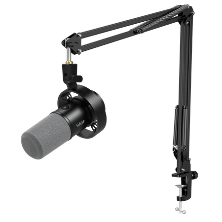 FIFINE AmpliTank K688CT USB/XLR Dynamic Microphone Kit with Boom