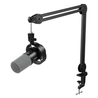 FIFINE AmpliTank K688T USB/XLR Dynamic Microphone Kit with Boom Arm Stand