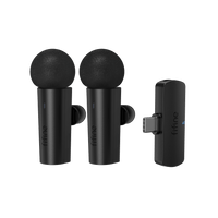 FIFINE M8 Dual Wireless Lapel Microphones