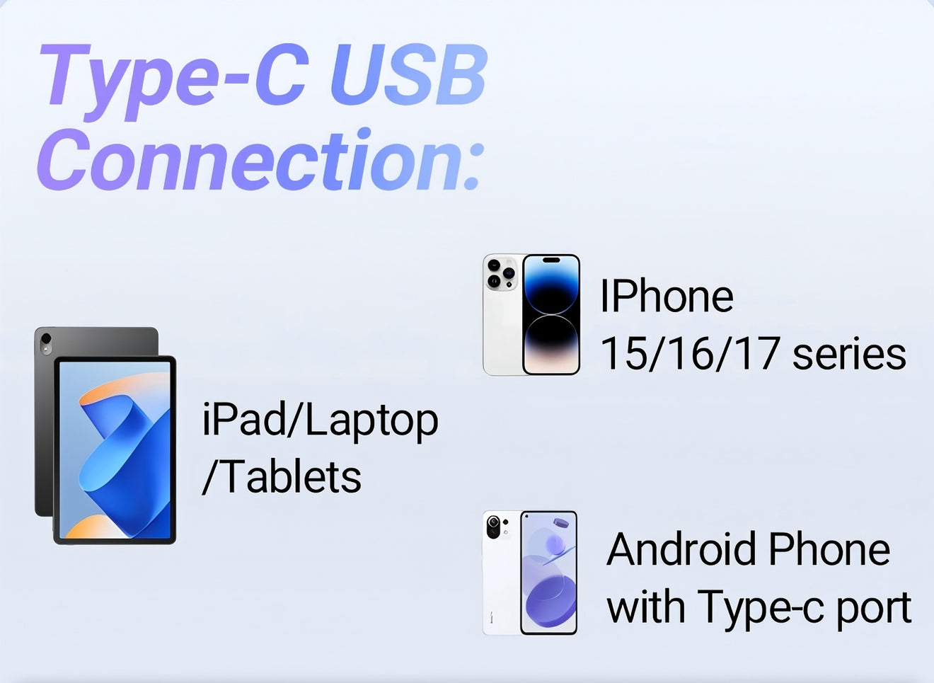 Fifine M9 Type-C Telefon Uyumluluğu