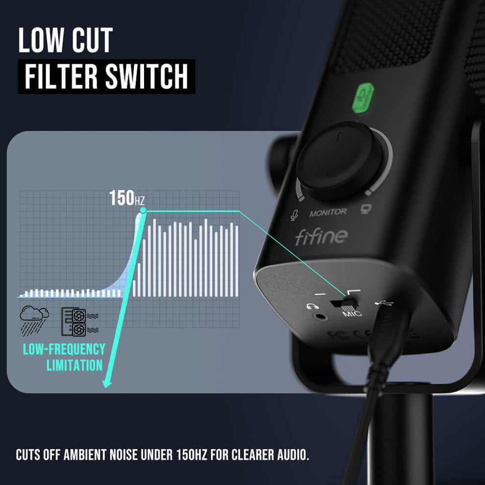 FIFINE AmpliTank Profile3 USB Condenser Microphone – FIFINE Official